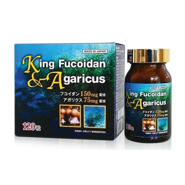 King Fucoidan & Agaricus – Hỗ trợ điều trị ung thư, ngăn ngừa di căn