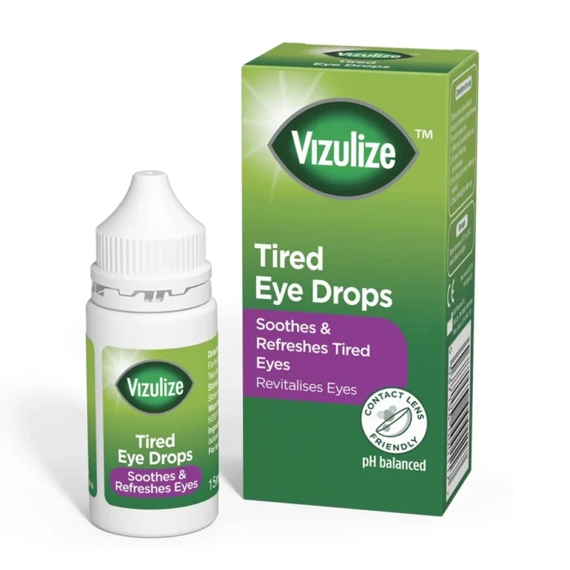 Dung dịch nhỏ mắt Vizulize Tired Eye Drops – Làm dịu và phục hồi đôi mắt mệt mỏi